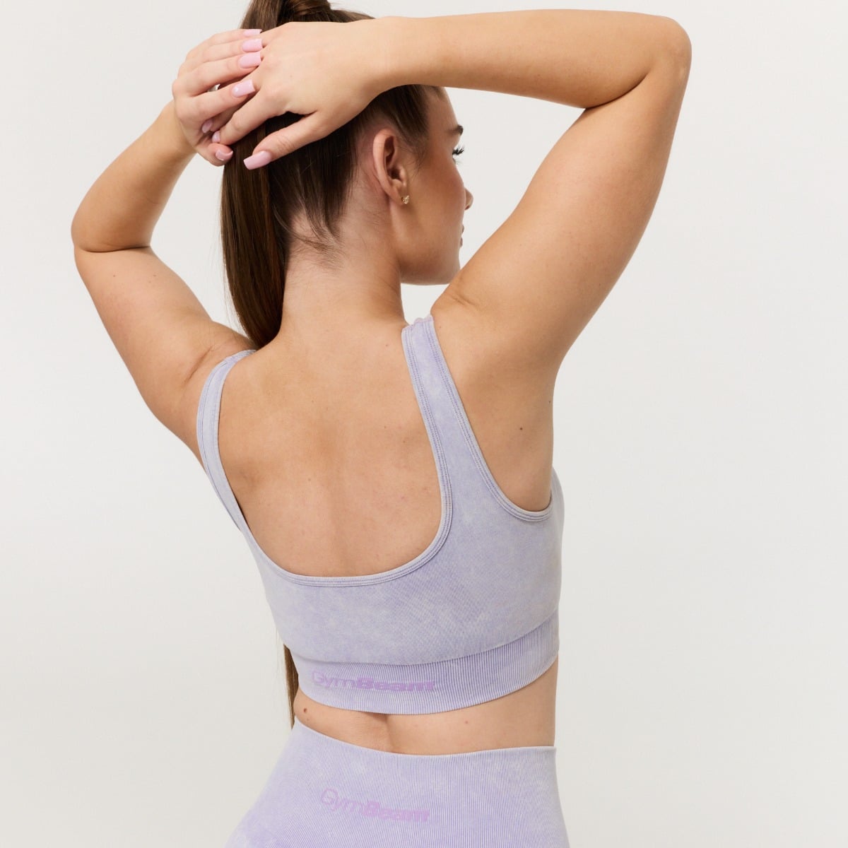 Lift Seamless Sports Bra Violet - GymBeam