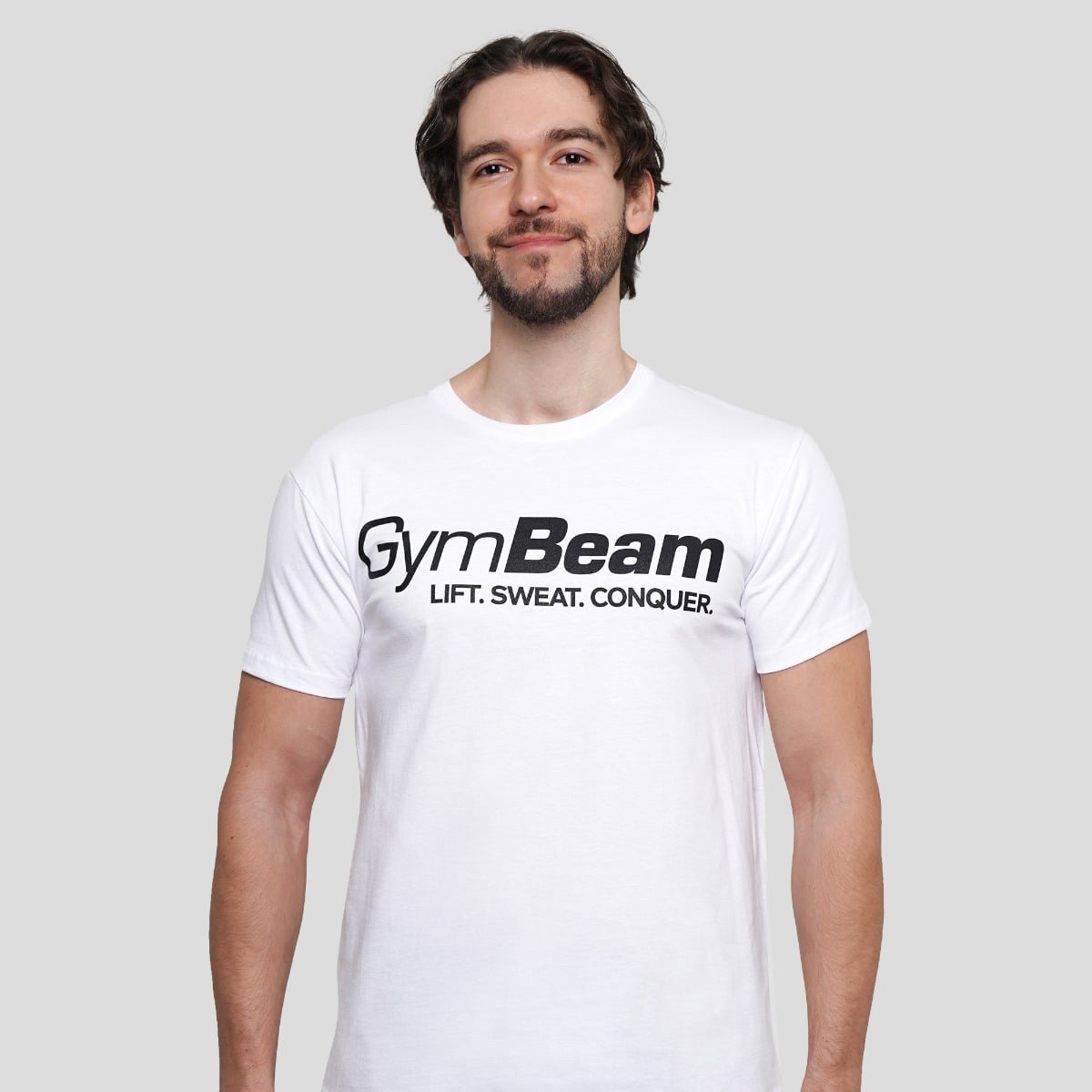 Lift T-shirt White - GymBeam