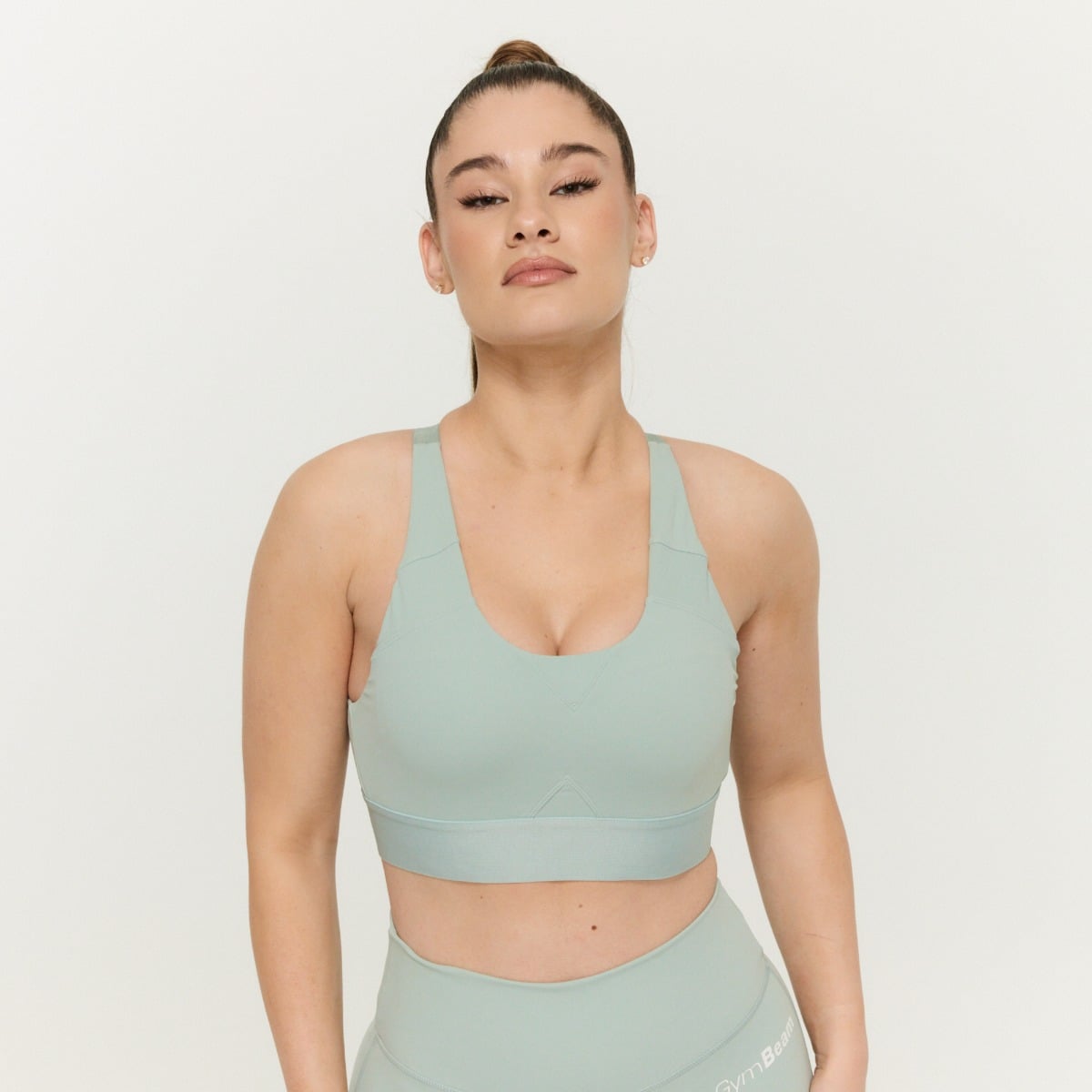 Limitless Sports Bra Eucalypt - GymBeam