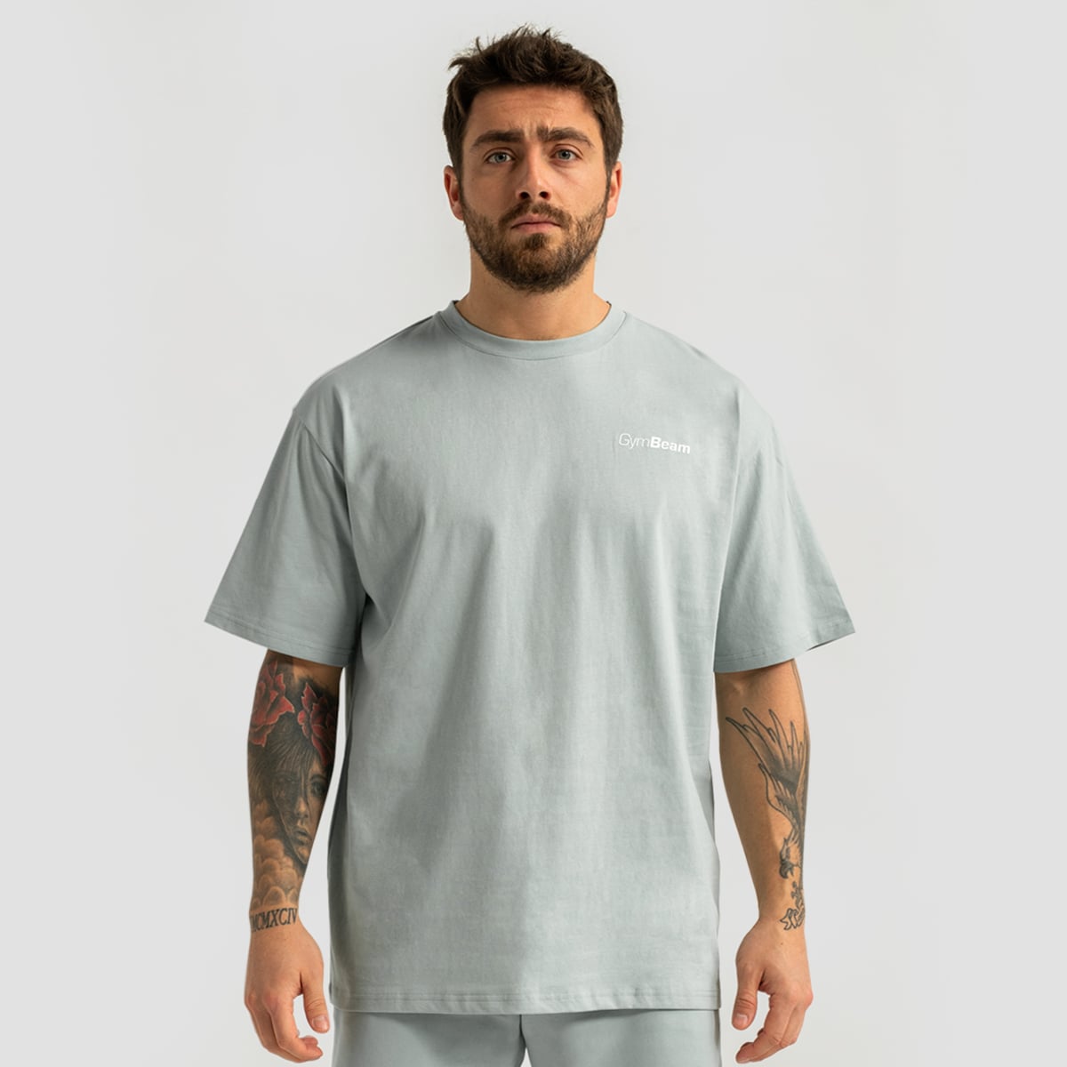 Oversized T-Shirt Limitless Eucalypt - GymBeam