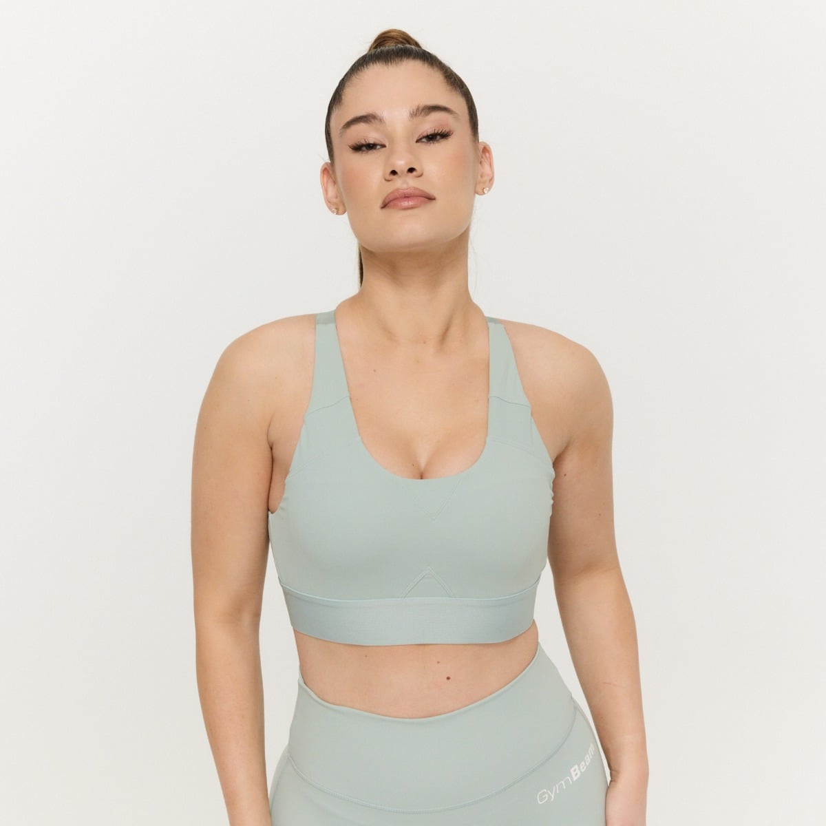Limitless Sports Bra Eucalypt - GymBeam