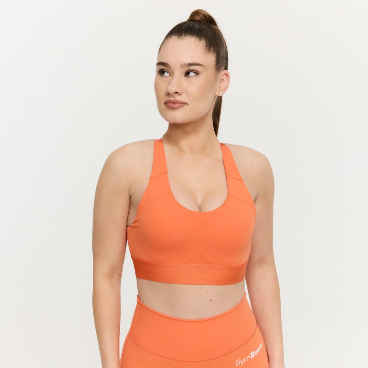 Limitless Sports Bra Orange - GymBeam