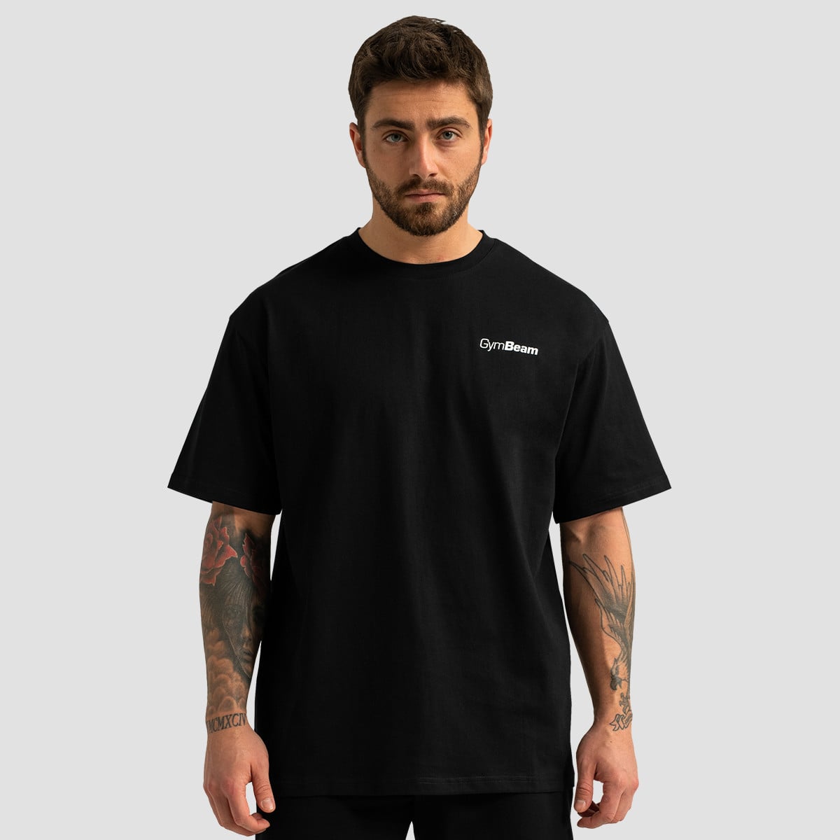 Oversized Limitless T-Shirt Black - GymBeam