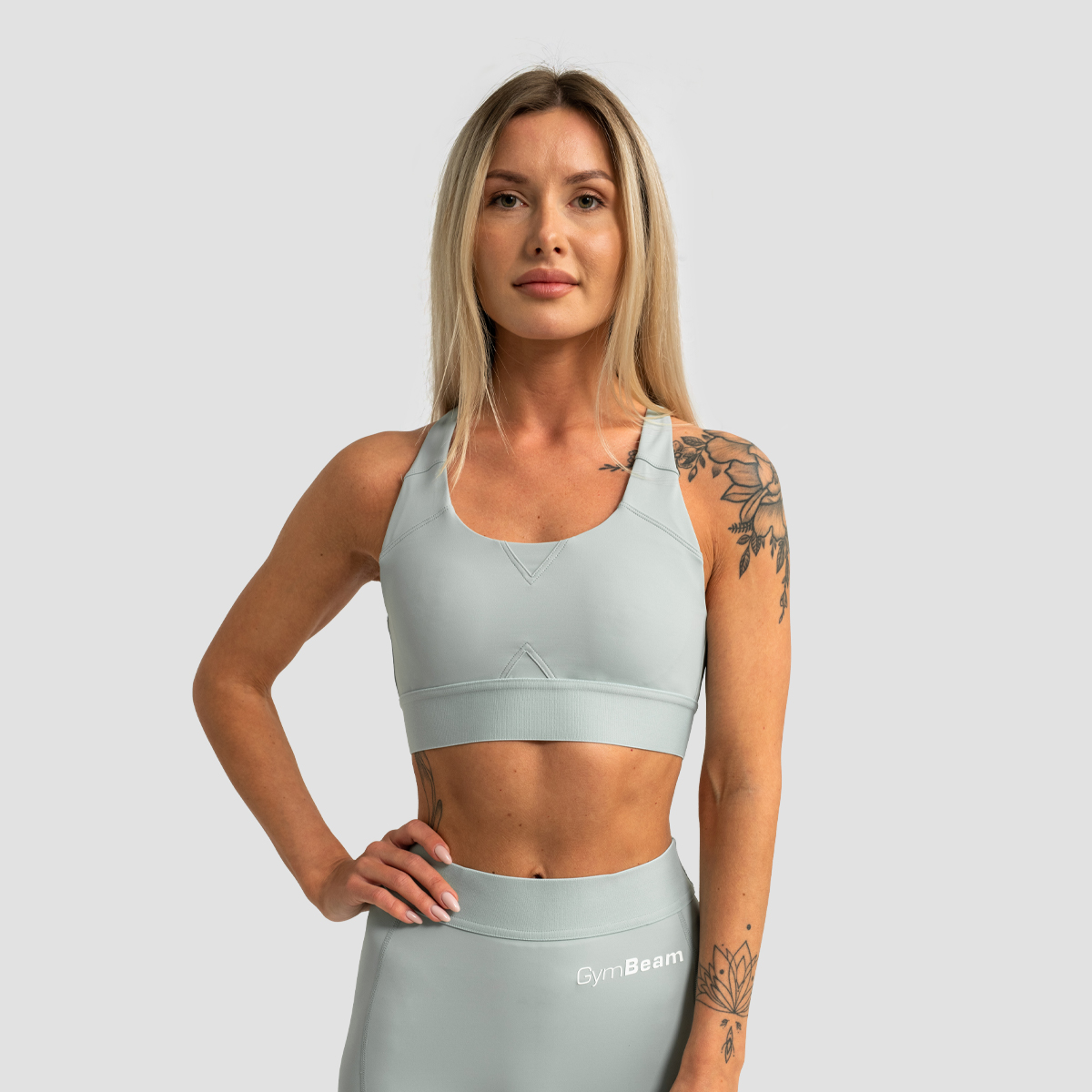 Limitless Sports Bra Eucalypt - GymBeam