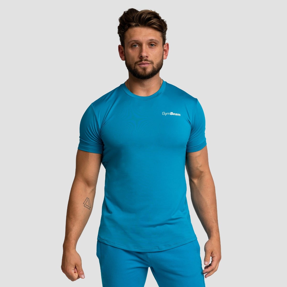 Ανδρικό Limitless Sports T-Shirt Aquamarine - GymBeam