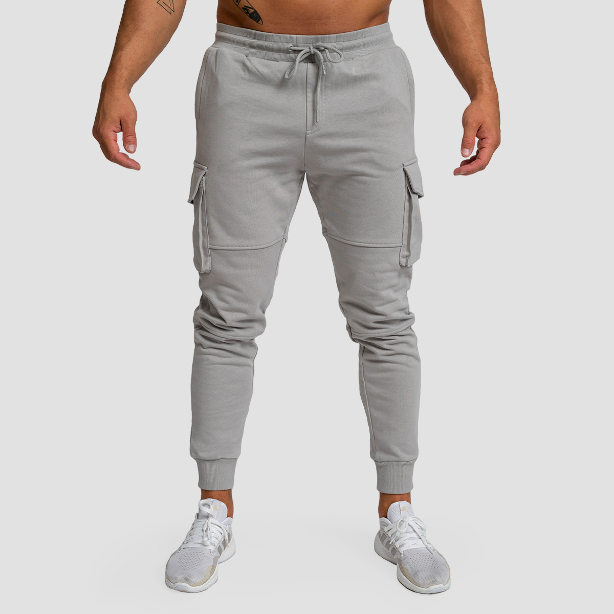 Ανδρικό παντελόνι TRN Joggers Grey - GymBeam