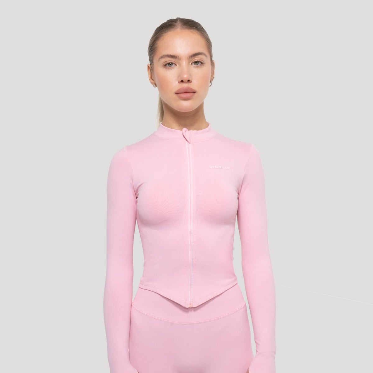Women‘s Luma Sports Top Baby Pink - GymBeam