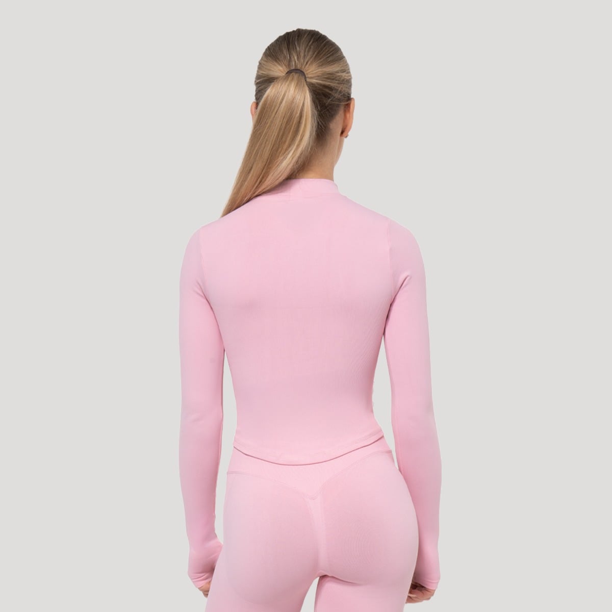Women‘s Luma Sports Top Baby Pink - GymBeam
