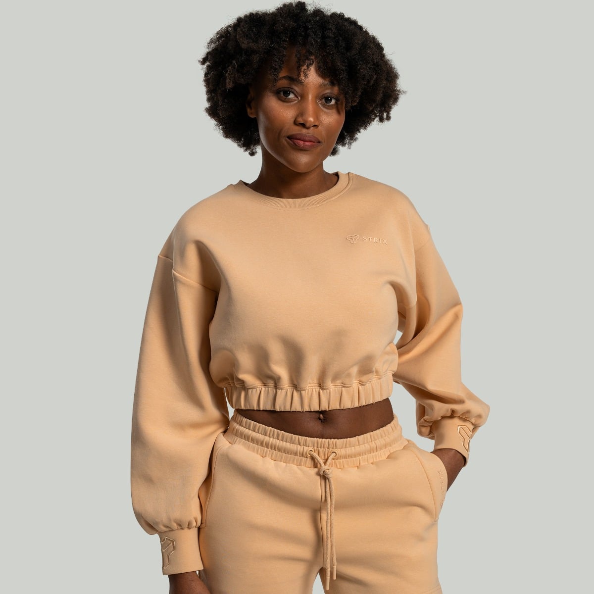 Γυναικείο Lunar Cropped Jumper Sandshell - STRIX