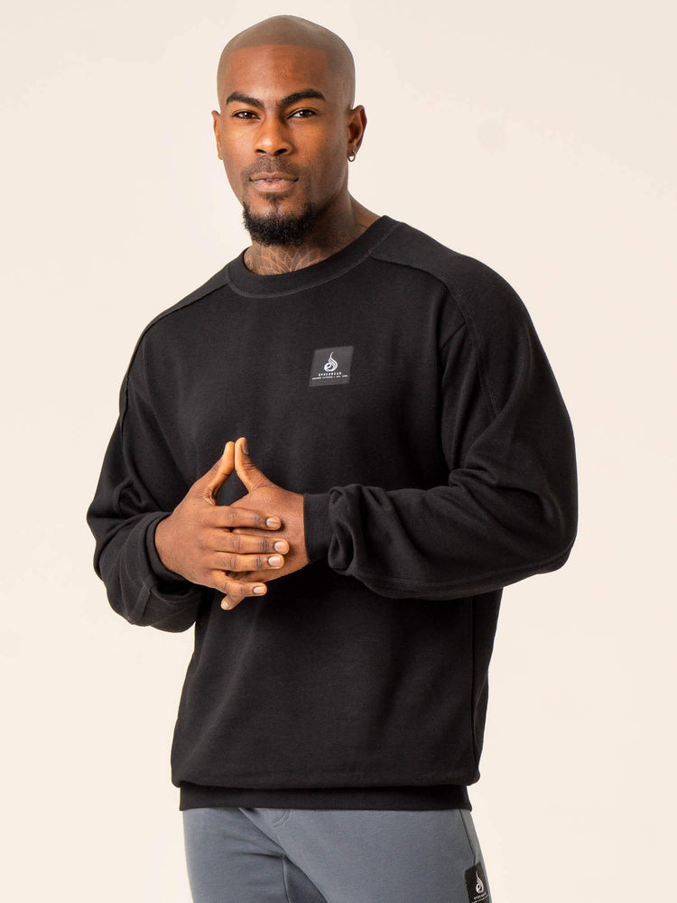 Ryderwear Ανδρική μακρυμάνικη μπλούζα Dynamic Black M