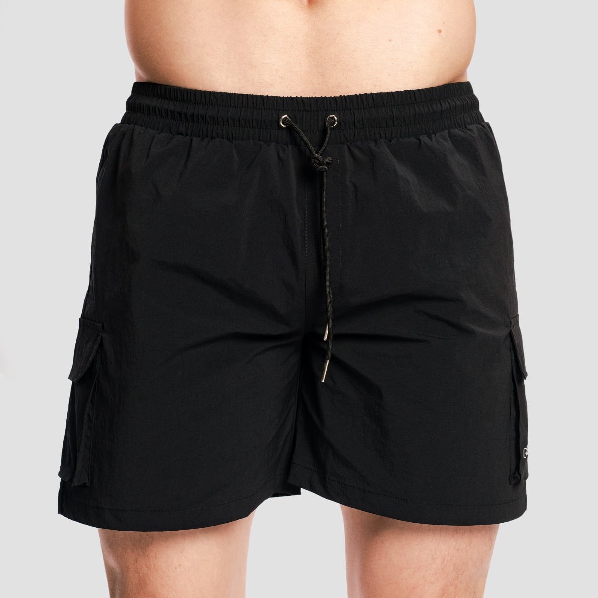Ανδρικό μαγιό Cargo Shorts Black - GymBeam