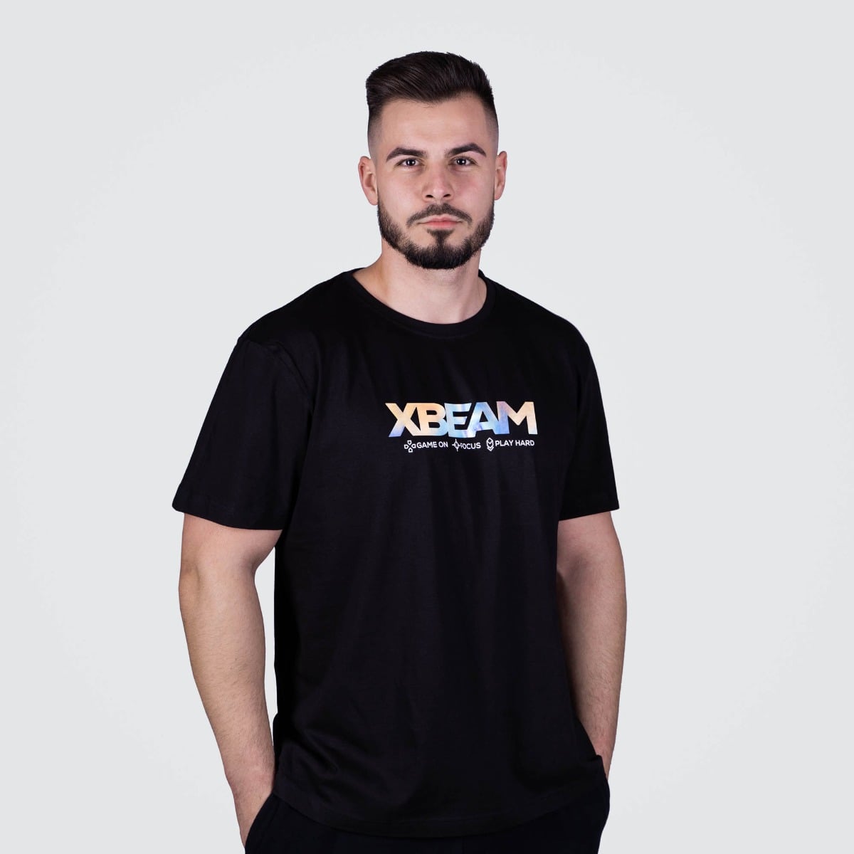 XBEAM T-Shirt Black - GymBeam
