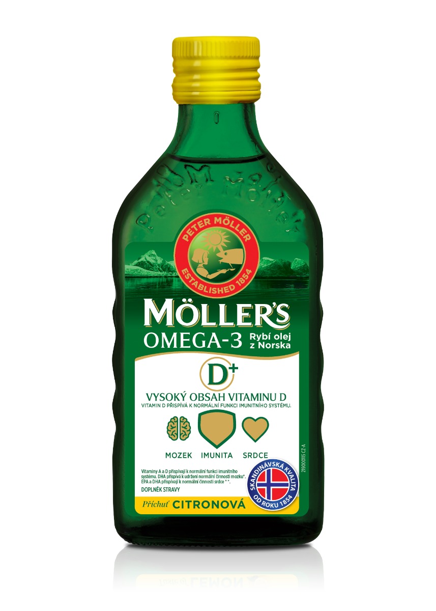 Möller's Omega 3 D+ - Möller‘s 250 ml