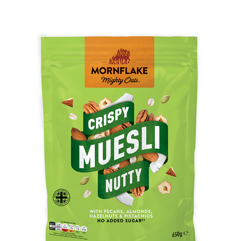 Crunchy Muesli Nutty  650 g - Mornflake