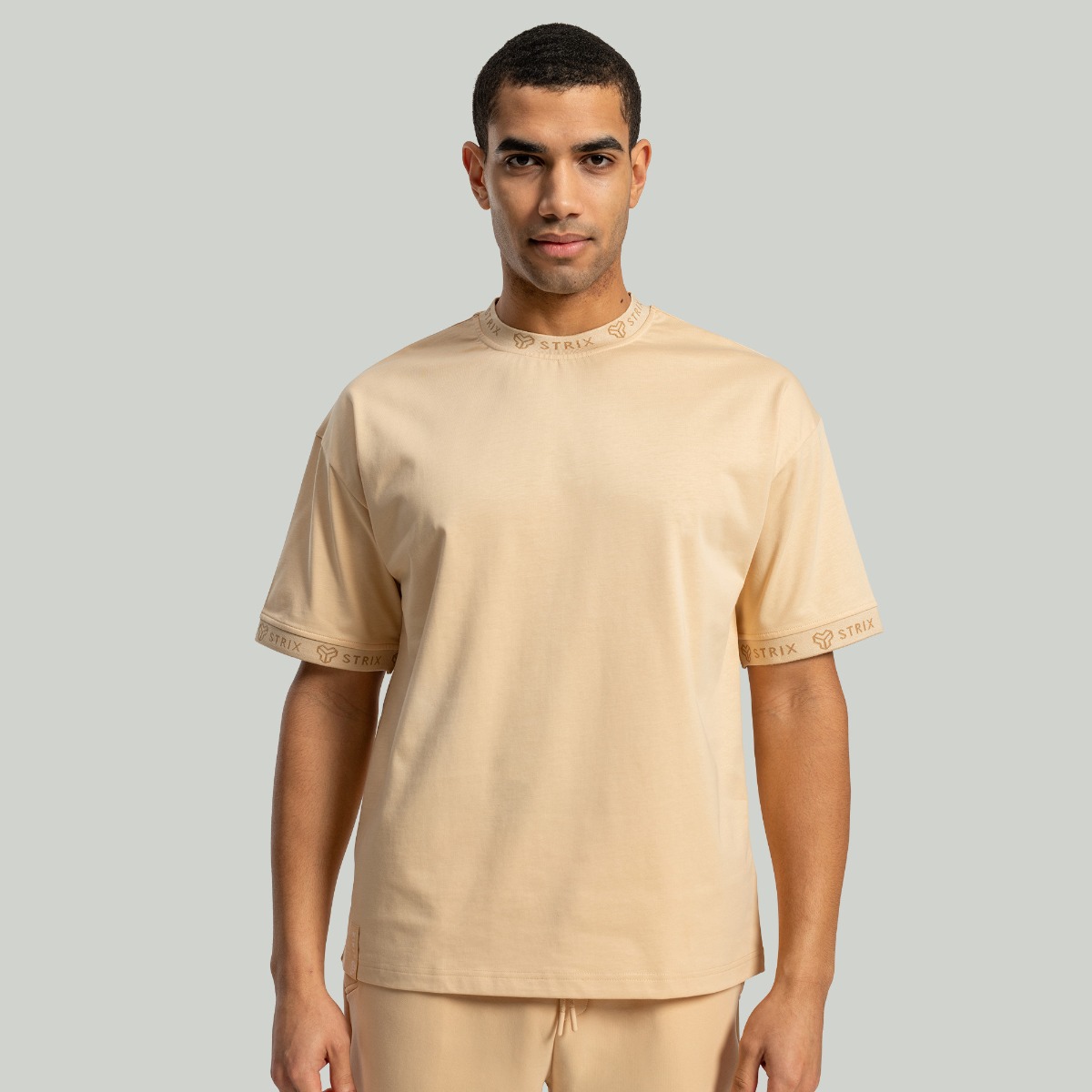 Oversized Heavy Tee Sandshell - STRIX