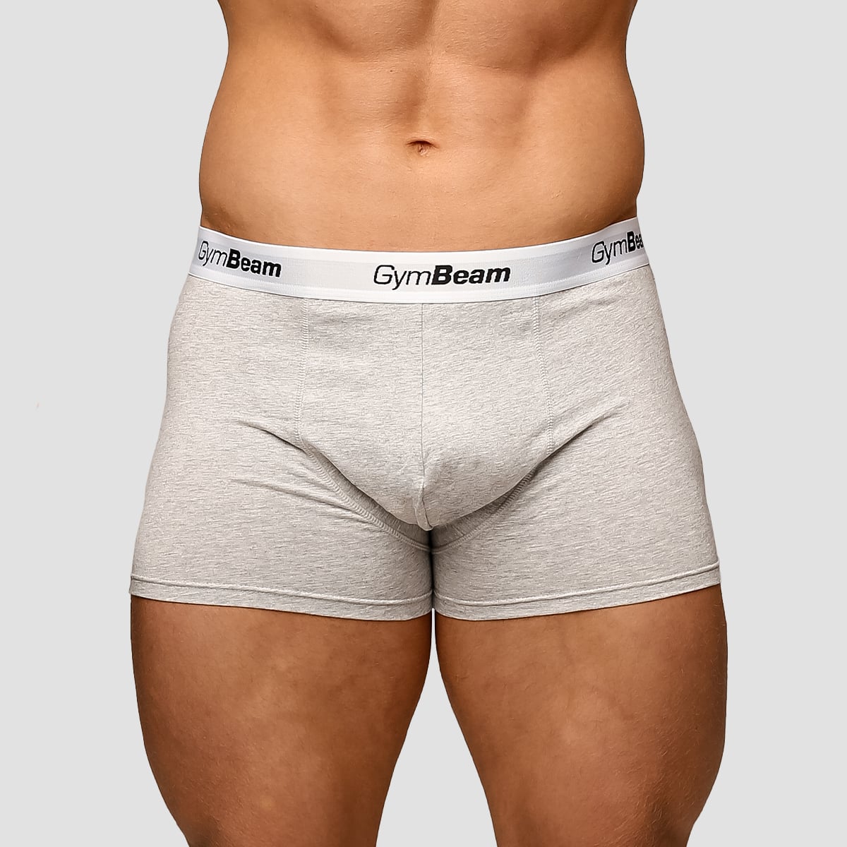 Ανδρικά Boxers Essentials 3Pack Grey – GymBeam