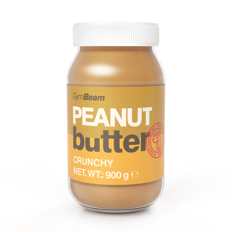 GymBeam Φυστικοβούτυρο 900 g Crunchy