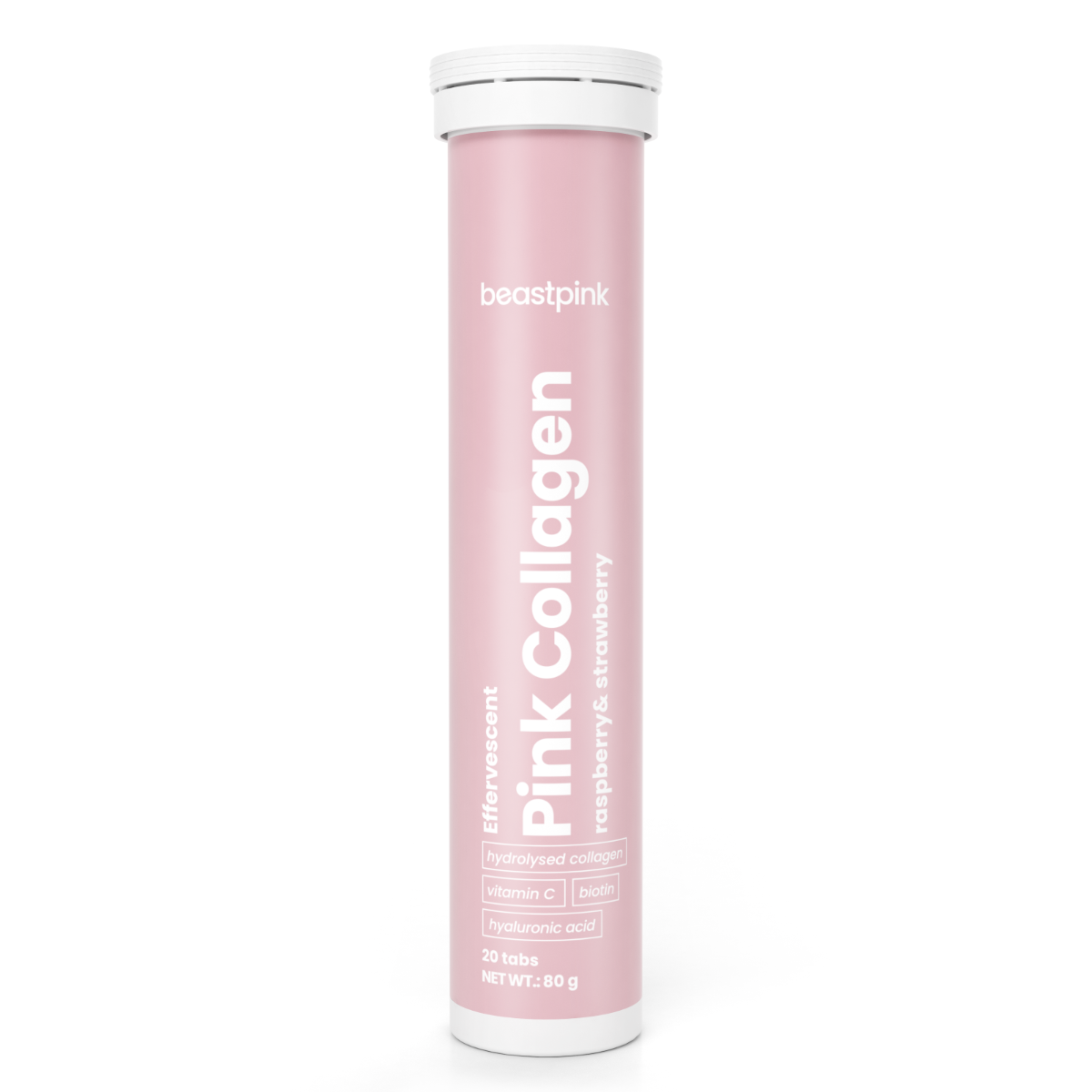 Αναβράζον Pink Collagen - BeastPink
