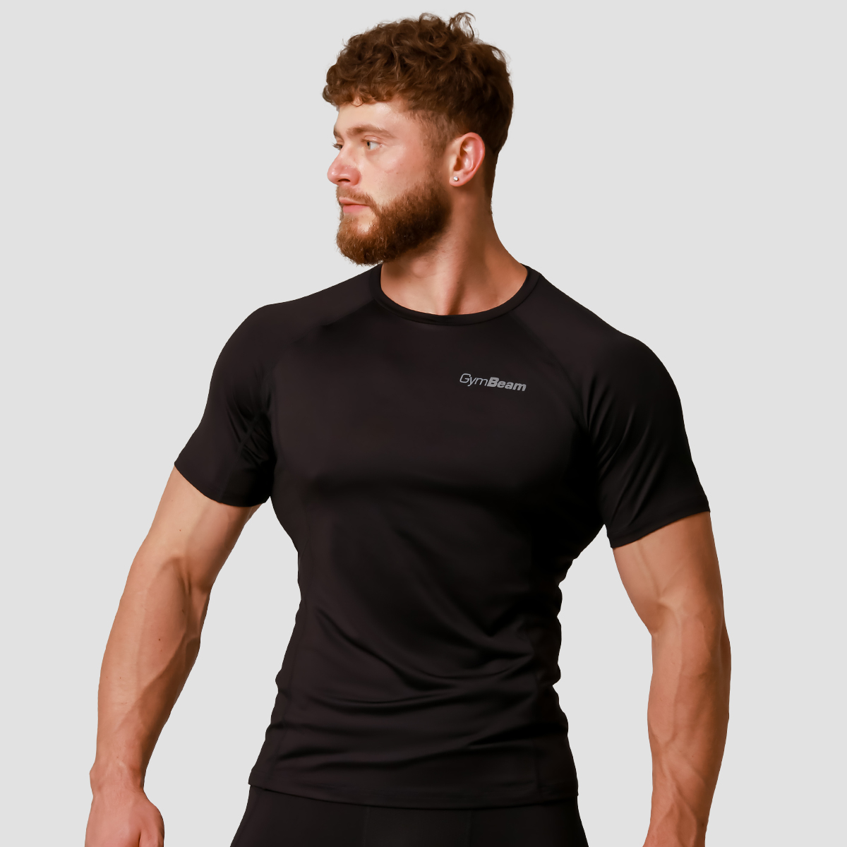 Pulse Running T-Shirt Black - GymBeam