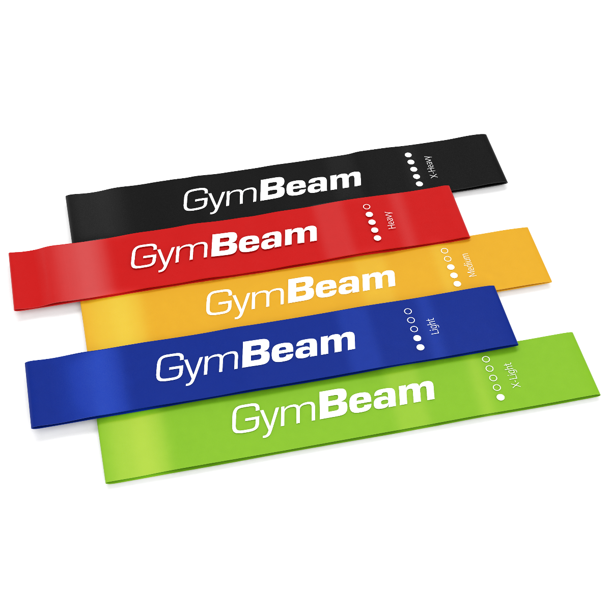 Σετ 5 Λάστιχα Αντίστασης - GymBeam