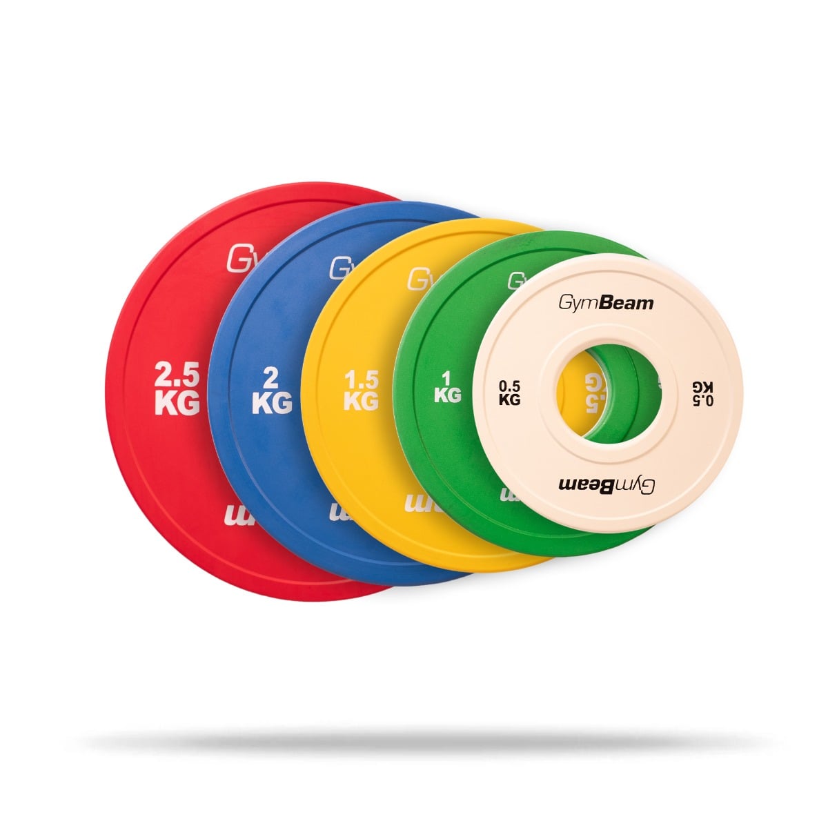 Rubber Fractional Plates 51 mm - GymBeam