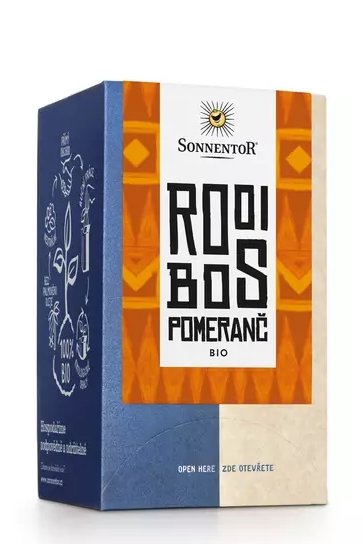 BIO Rooibos Orange Tea 18x1.8g - Sonnentor