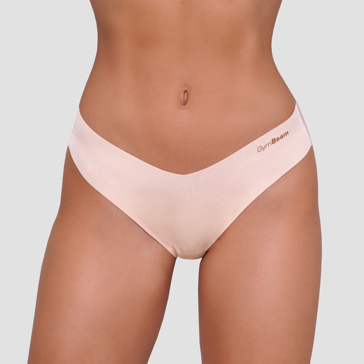 Εσώρουχο χωρίς Ραφές 3Pack Beige - GymBeam
