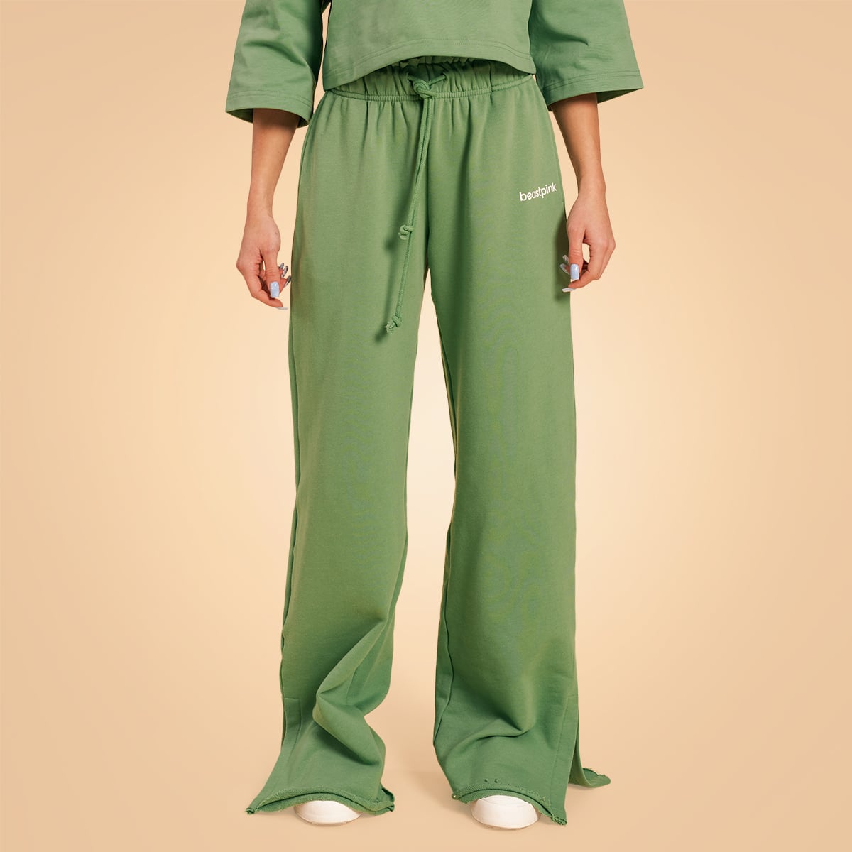 Γυναικεία Serenity Joggers Olivine - BeastPink