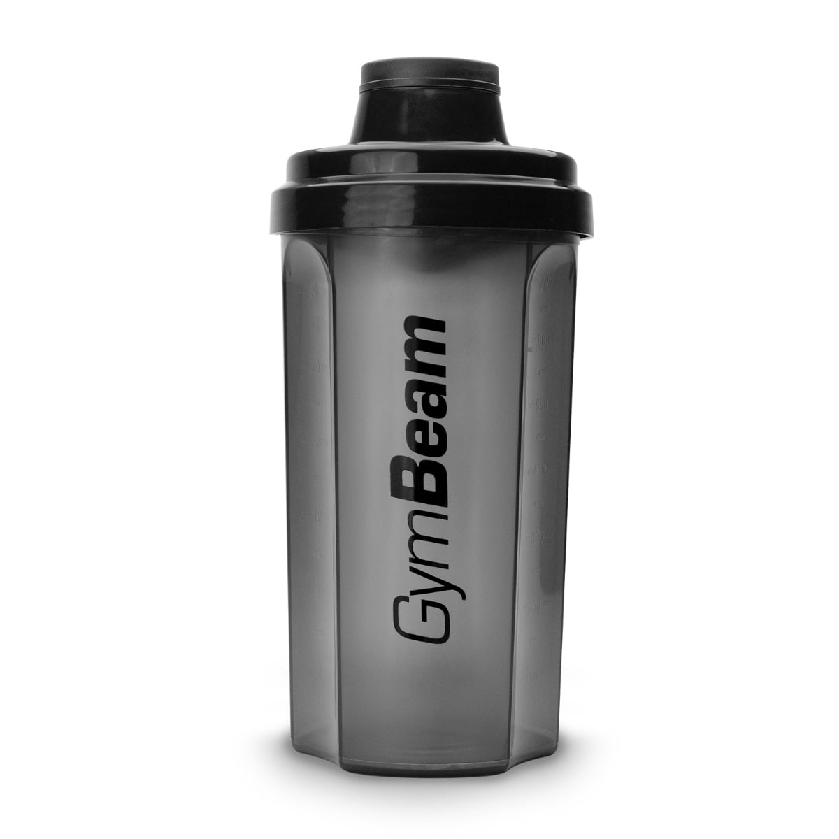 Μαύρο Διαφανές Σέικερ 700 ml - GymBeam