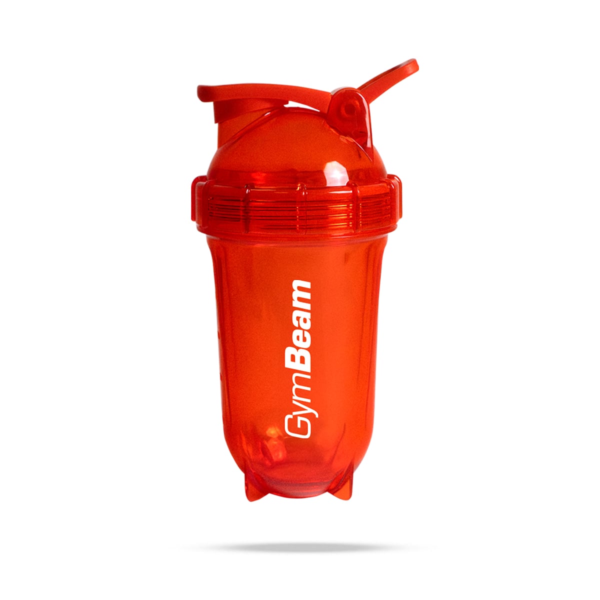 Shaker Tritan Clear Orange 500 ml - GymBeam