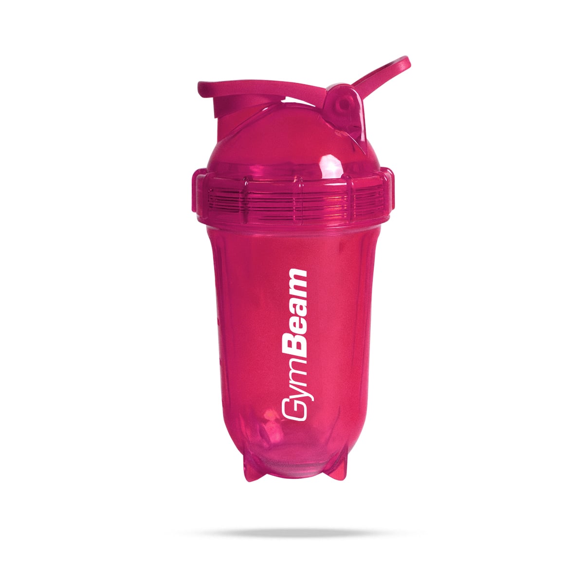 Shaker Tritan Clear Pink 500 ml - GymBeam