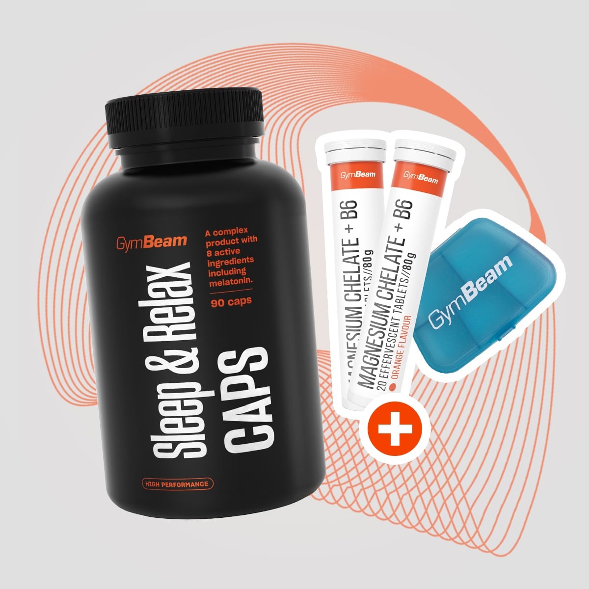 Sleep & Relax CAPS - GymBeam + ΔΩΡΑ