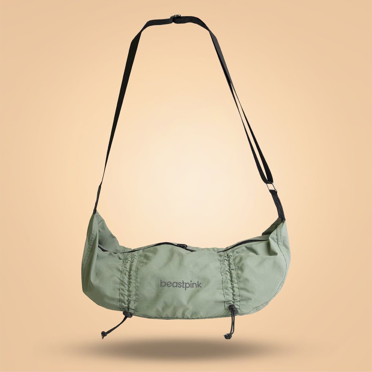 Sling Bag Hyper Olivine - BeastPink