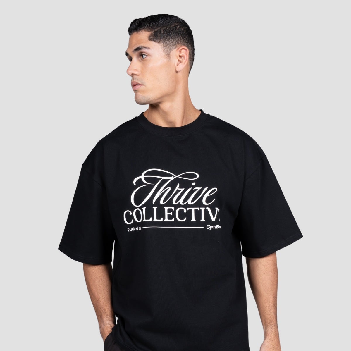 Thrive T-shirt Black - GymBeam