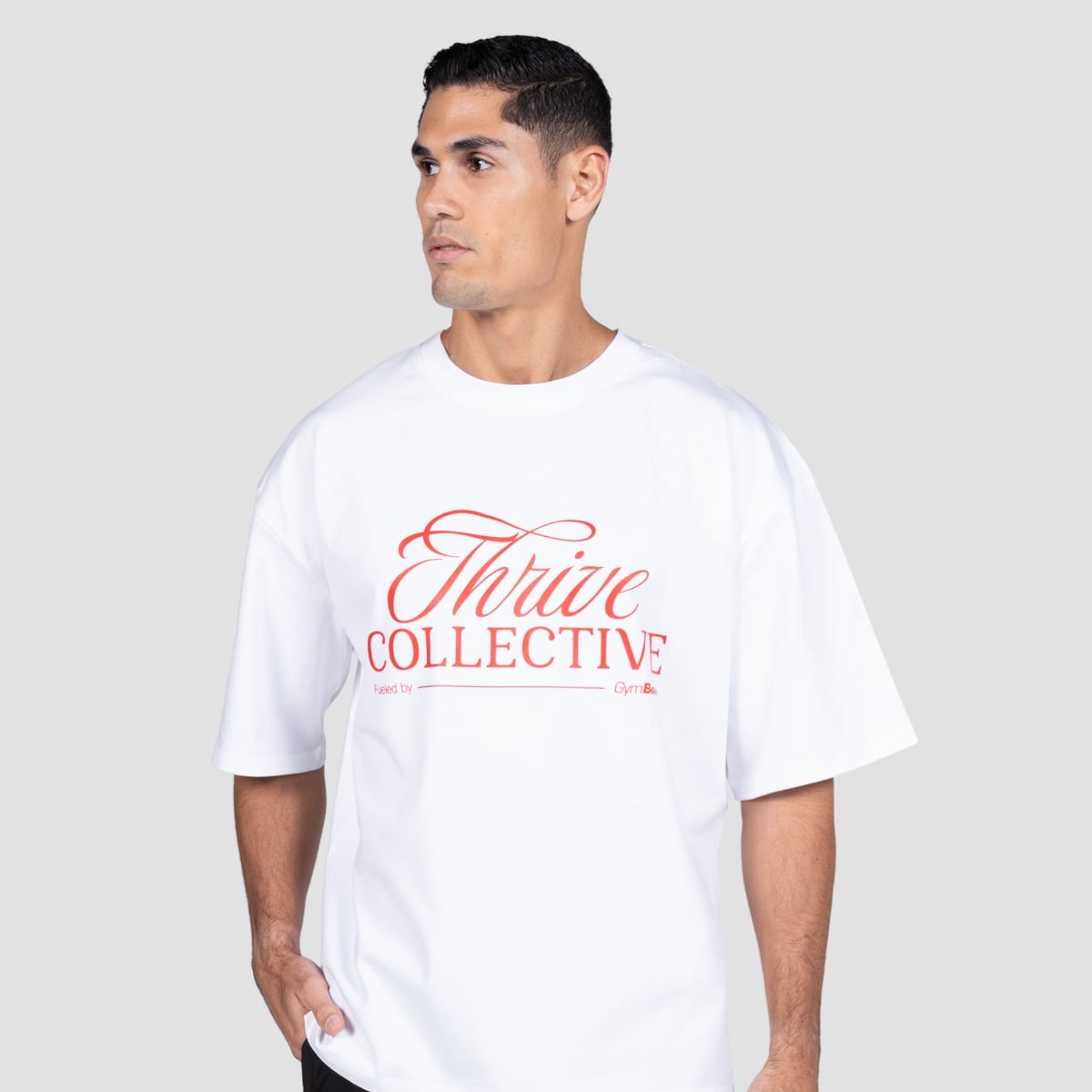 Thrive T-shirt White- GymBeam