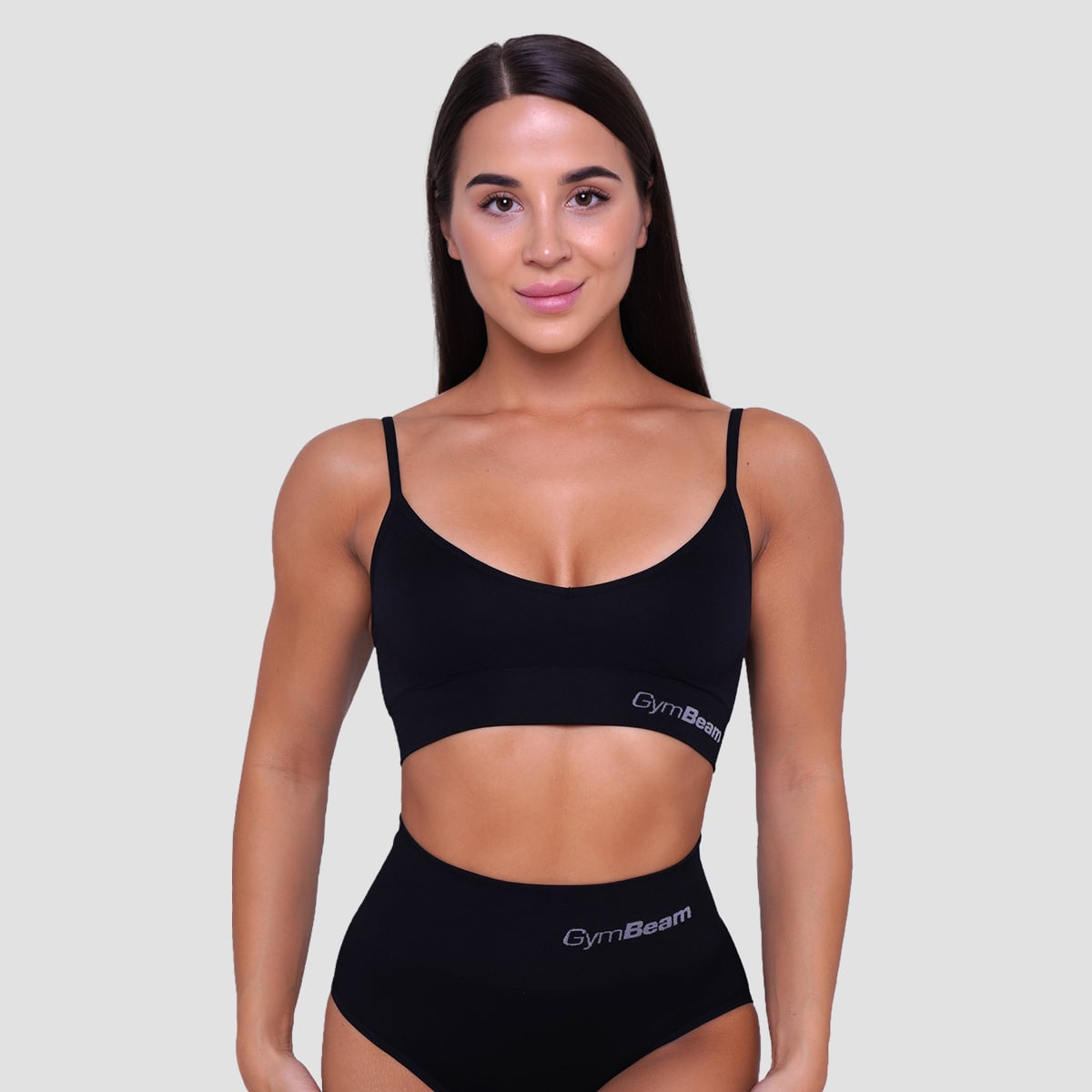 Triangle Bralette Black - GymBeam