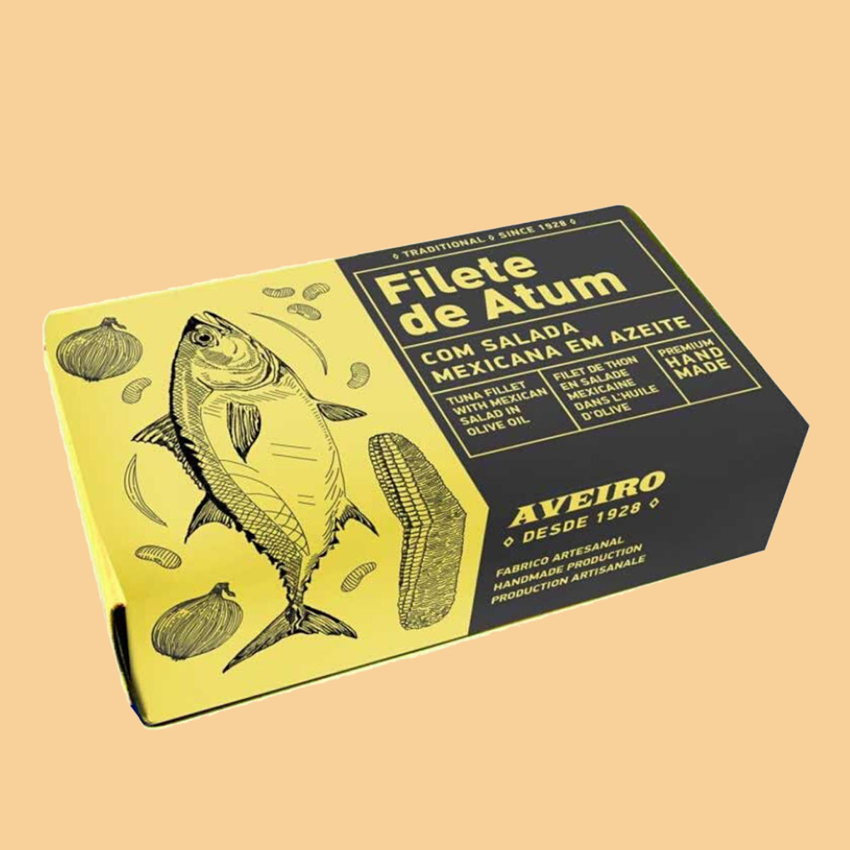 Φιλέτα Τόνου σε Ελαιόλαδο 120 gr Mexican Salad - Aveiro