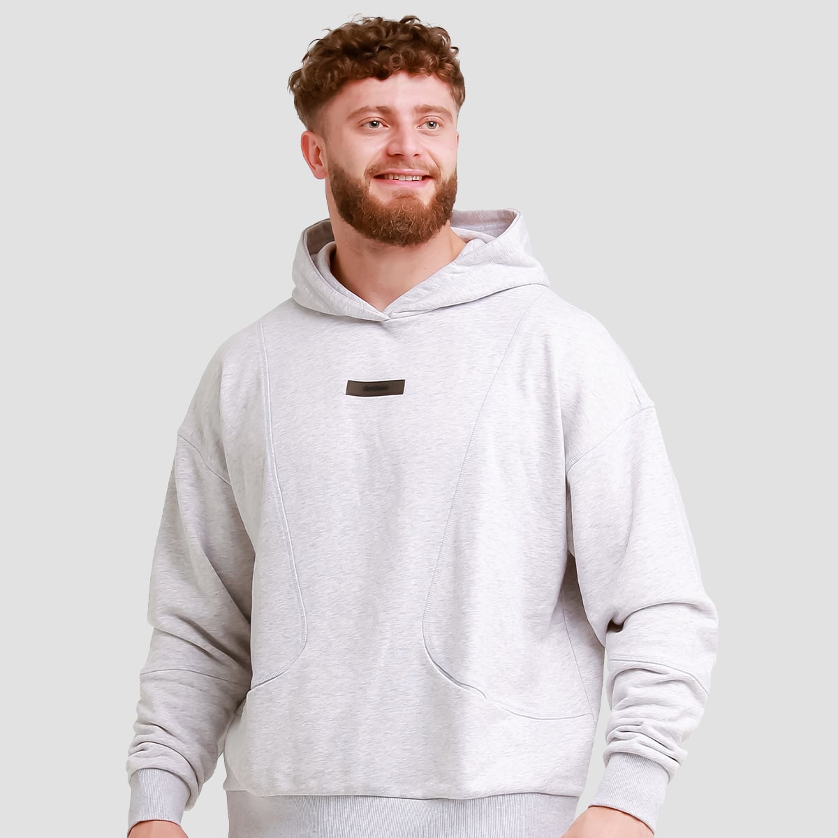 Unity Hoodie Grey - GymBeam