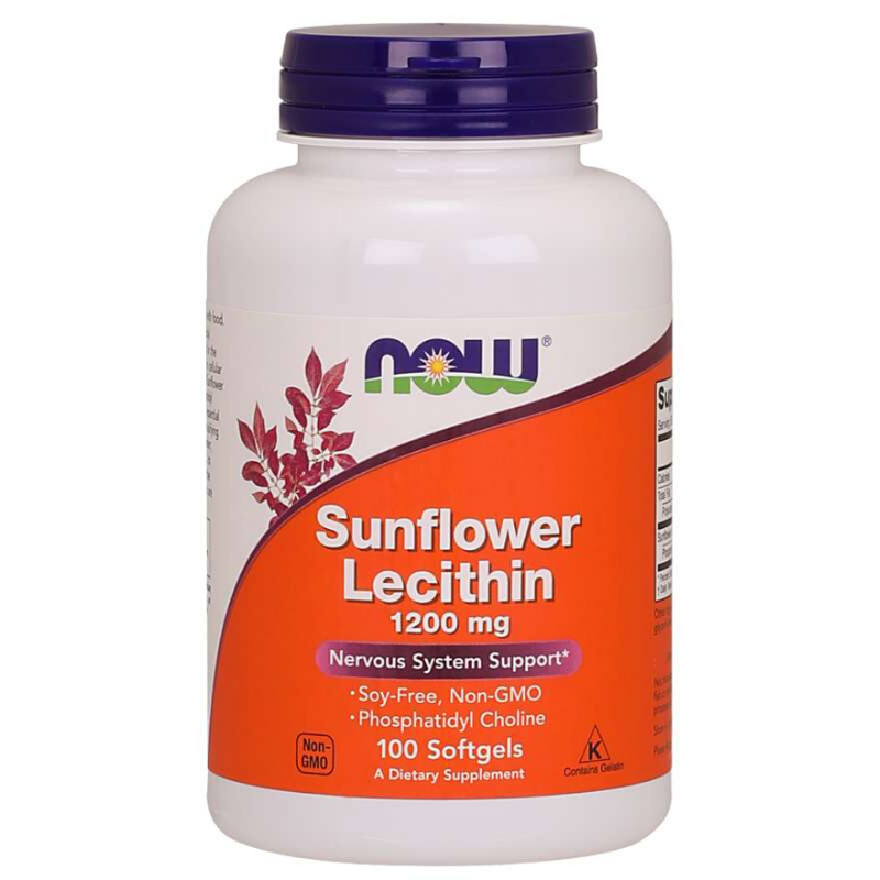 Sunflower Lecithin 1200mg - NOW foods