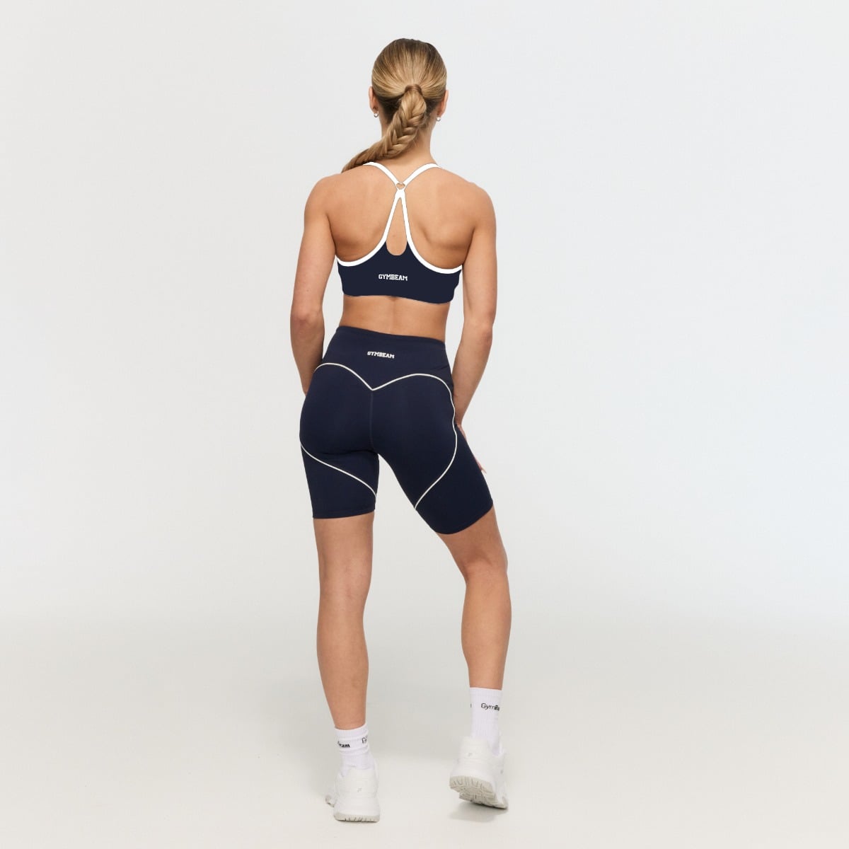 Varsity Sports Bra Blue - GymBeam