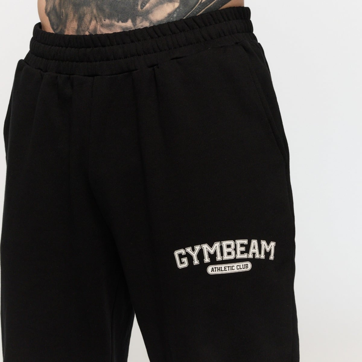 Αθλητικό Παντελόνι Φόρμας Varsity Black - GymBeam