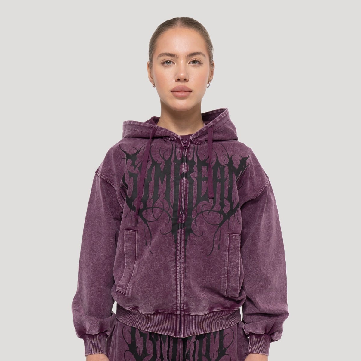 Women‘s Abyss Hoodie Raisin - GymBeam