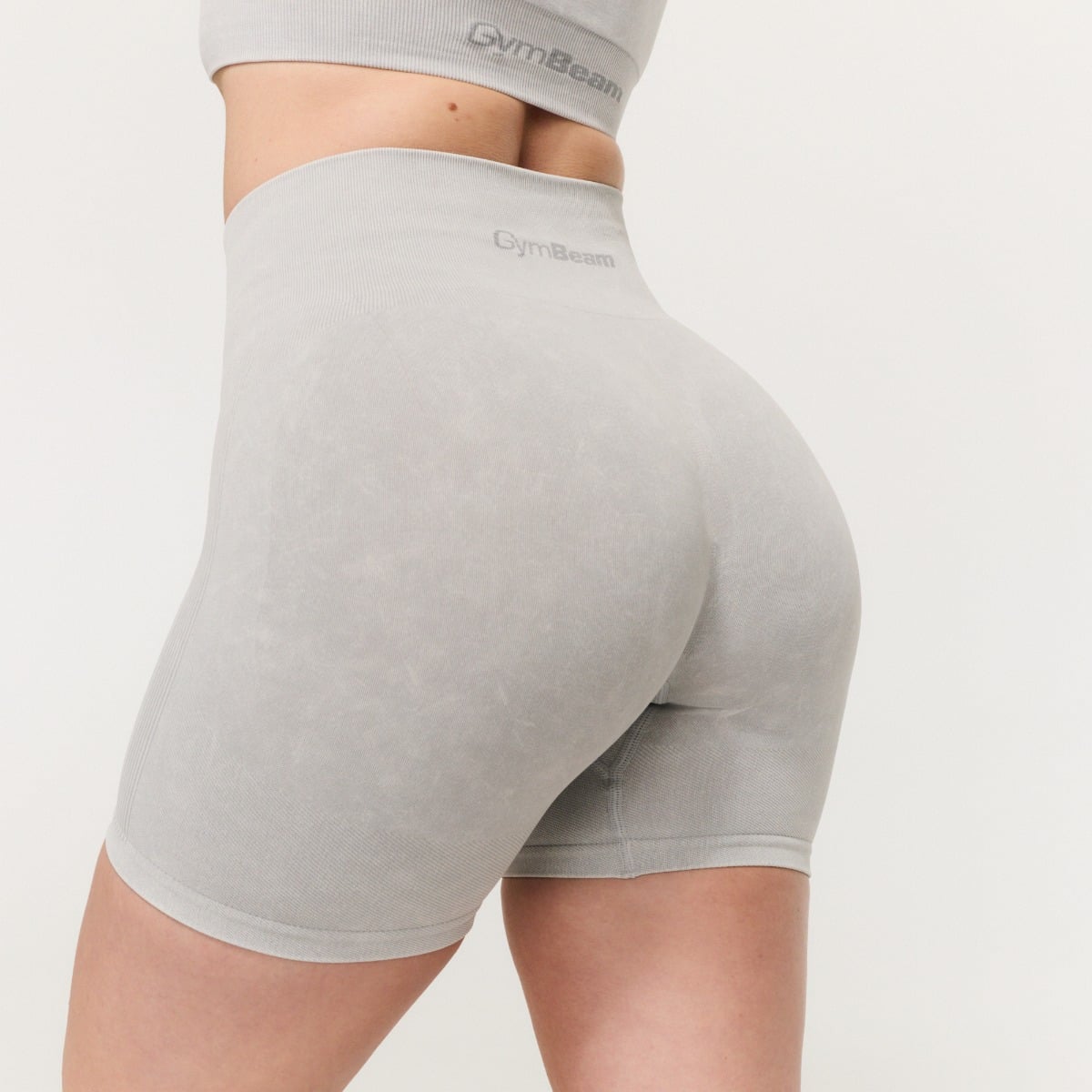 Γυναικείο σορτς Lift Seamless Grey - GymBeam