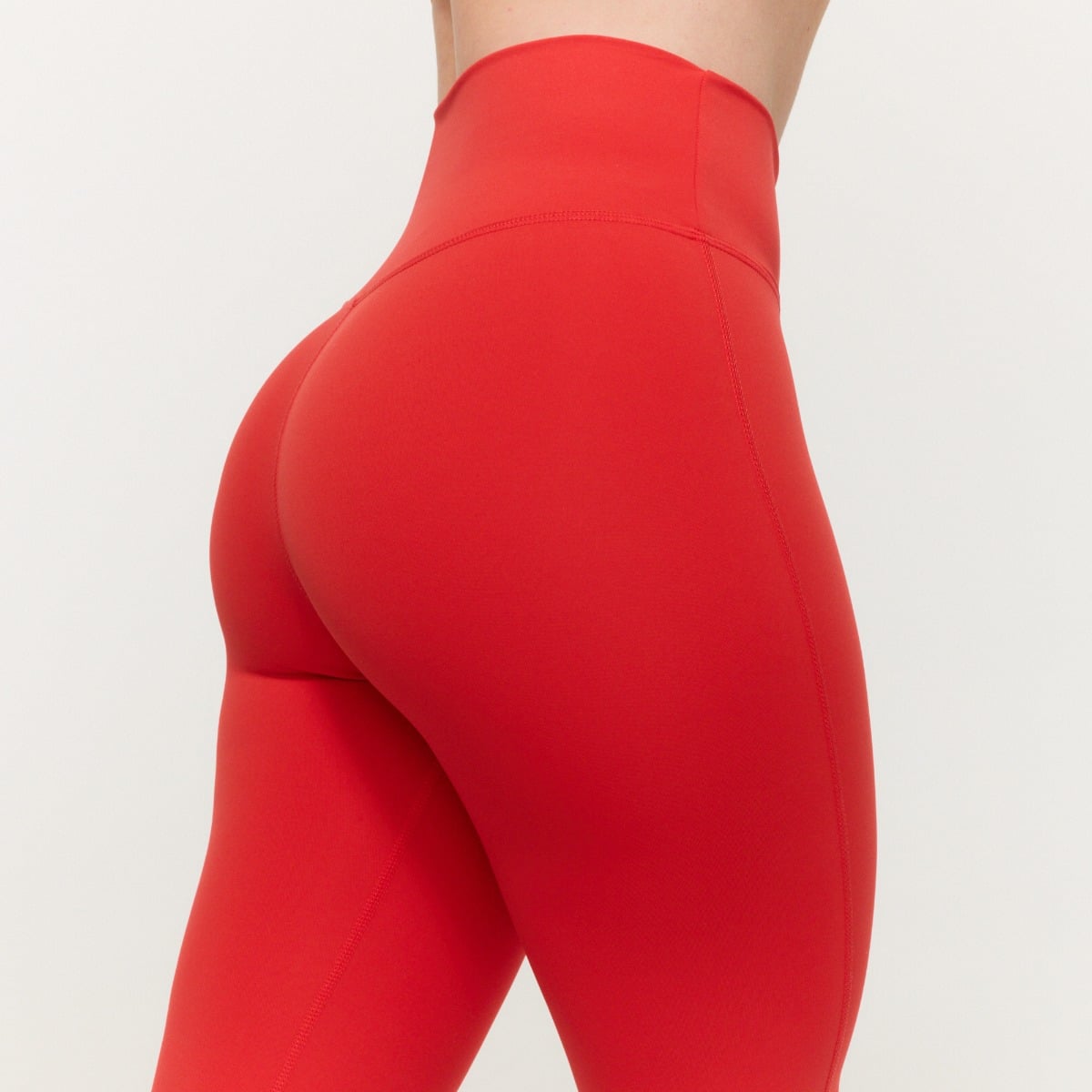 Γυναικείο ψηλόμεσο κολάν Limitless Hot Red - GymBeam