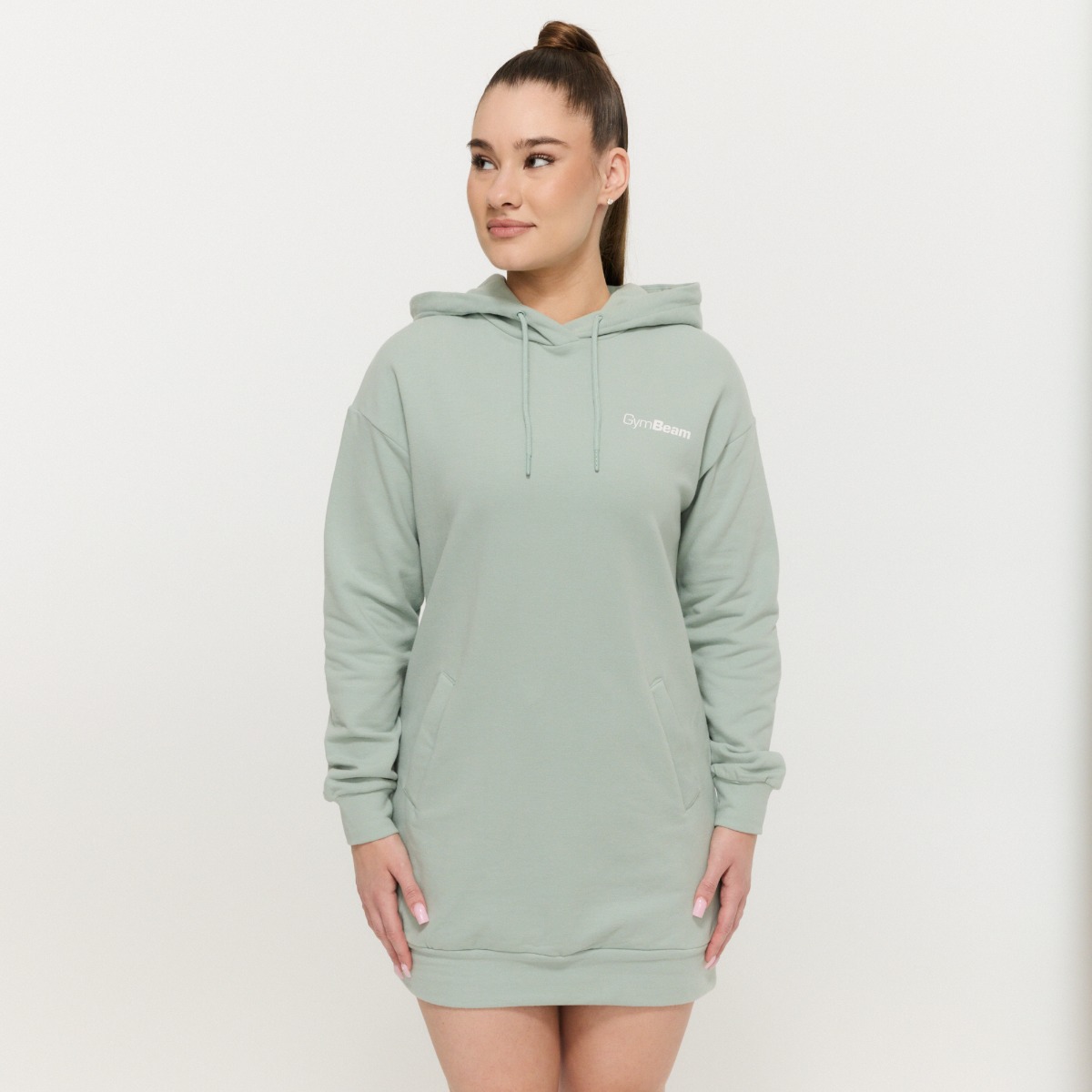 Γυναικείο Limitless Longline Hoodie Eucalypt - GymBeam