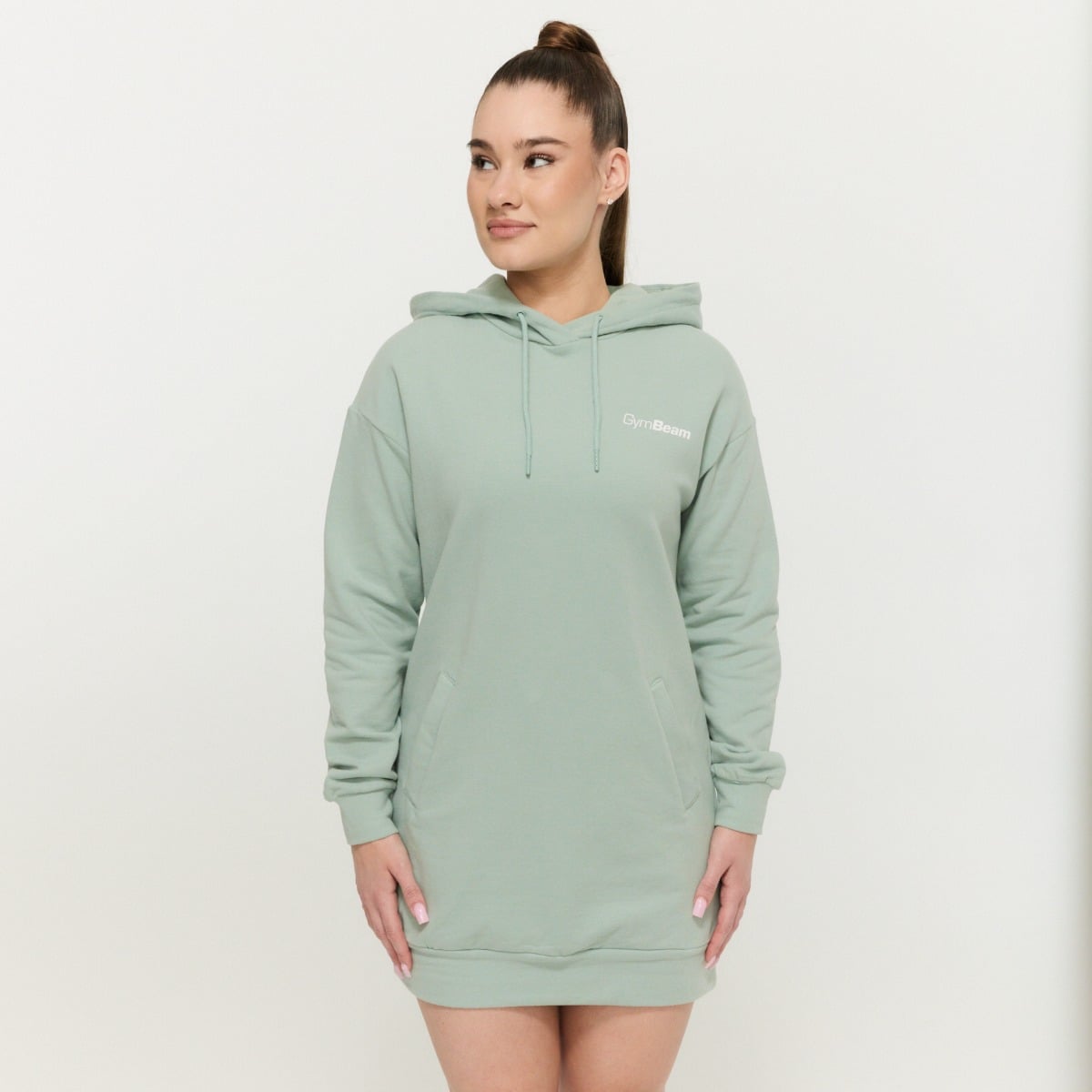 Γυναικείο Limitless Longline Hoodie Eucalypt - GymBeam