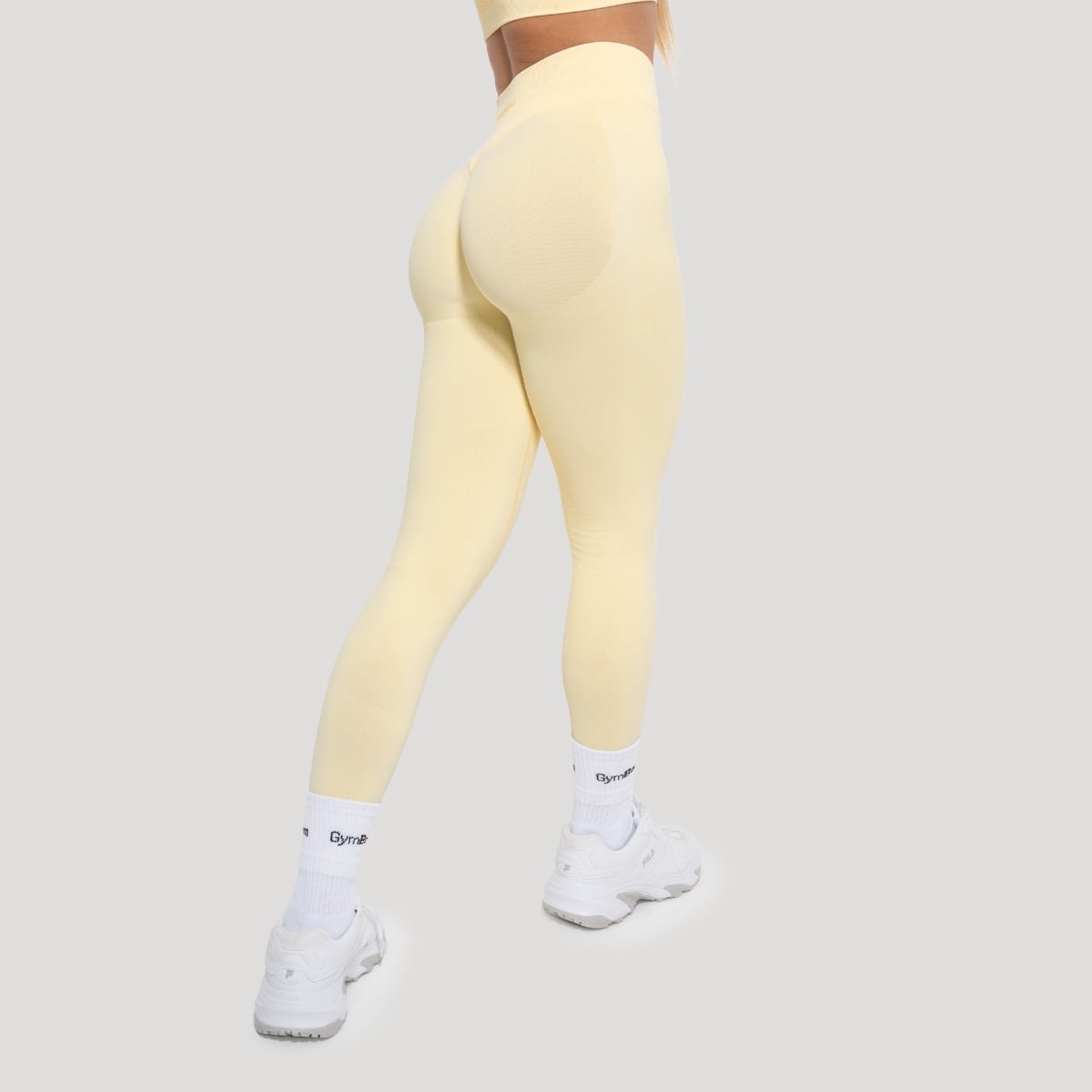 Women‘s Luma Leggings Butter Yellow - GymBeam