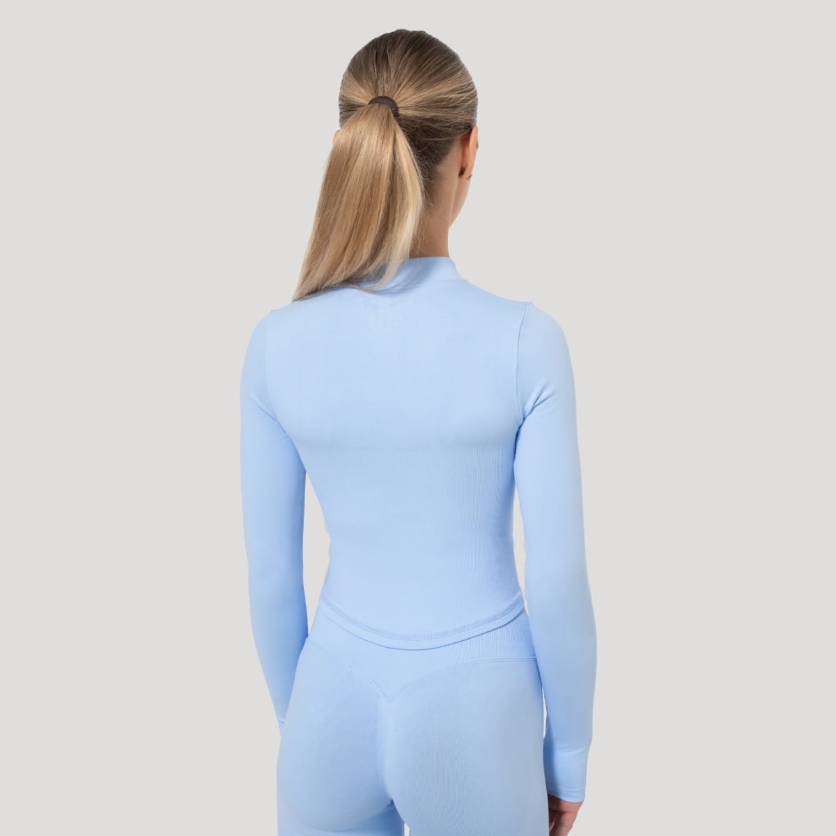 Women‘s Luma Sports Top Baby Blue - GymBeam