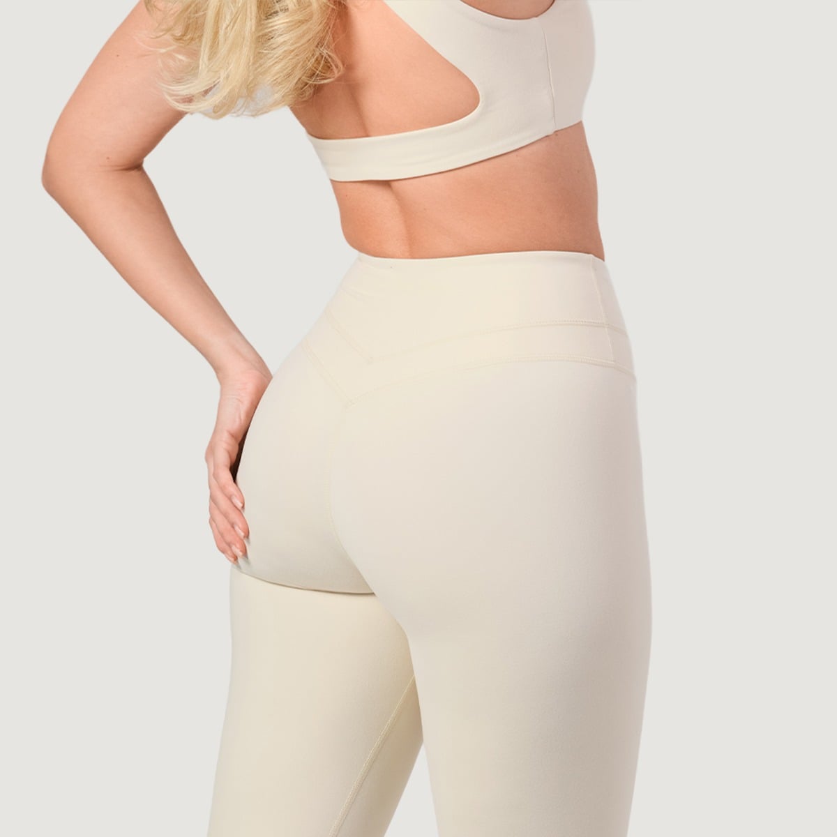 Women‘s NEO Leggings Almond - GymBeam