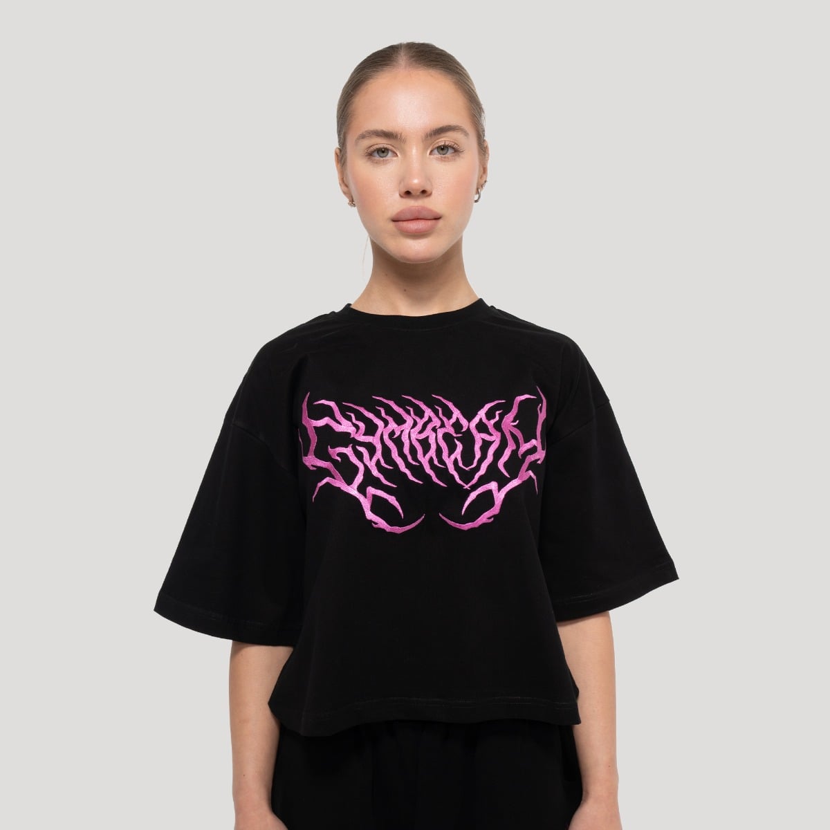 Women‘s Thorn T-shirt Black - GymBeam